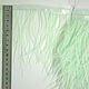 Copy of Copy of Copy of Trim of ostrich feathers 10-15 cm green, braid, Moscow,  Фото №1