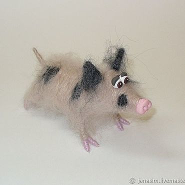 Куклы и игрушки ручной работы. Ярмарка Мастеров - ручная работа Свинка. Handmade.
