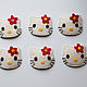 Заколки для волос из фетра hello kitty. Заколки и резинки для волос. Юлевна Королевна (yulevna-toys). Интернет-магазин Ярмарка Мастеров.  Фото №2