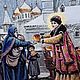 587. Декоративное панно Раздача хлебов. Элементы интерьера. Татьяна - шкатулки для души. Ярмарка Мастеров.  Фото №4
