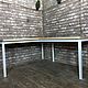 Угловой стол письменный, массив дуба. Столы. EasyLOFT. Ярмарка Мастеров.  Фото №4