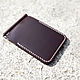 Wallet with money clip (Horween leather ), Clamps, Moscow,  Фото №1