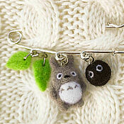 Украшения handmade. Livemaster - original item Brooch-pin: Totoro. Handmade.