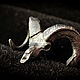 Заказать Серьга "Бараний череп" серебряная. Сергей Бланкфельд (DarkCenturies). Ярмарка Мастеров. . Украшения субкультур Фото №3