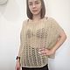 Жилет - безрукавка Brillante oversize. Жилеты. Lilly Lo. Ярмарка Мастеров.  Фото №4