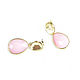 Earrings with pink stone 'Dream' pink earrings, drop earrings. Earrings. Irina Moro. My Livemaster. Фото №6