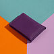 Order Cardholder Mini-wallet Hermes Purple. murzikcool. Livemaster. . Cardholder Фото №3