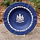 Винтаж: WEDGWOOD тарелка серебряный юбилей правления Елизаветы II, Англия, Тарелки декоративные винтажные, Москва,  Фото №1