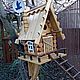 Скворечник сказочный "Осенняя мелодия". Кормушки для птиц. Звезда Уссури. Ярмарка Мастеров.  Фото №4