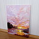 'Elegy of sunset ' oil on canvas. Pictures. Anji's favourite pictures (anzhela-a). Online shopping on My Livemaster.  Фото №2