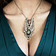Silver pendant 'angel' with wings Labradorite, Labrador. Pendant. Shard Noir - handmade jewelry. Online shopping on My Livemaster.  Фото №2