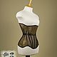 Прозрачный корсет с кружевом. Корсеты. Shi Corset (Анна). Интернет-магазин Ярмарка Мастеров.  Фото №2