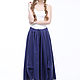 Order Linen skirt in boho style. etnoart. Livemaster. . Skirts Фото №3