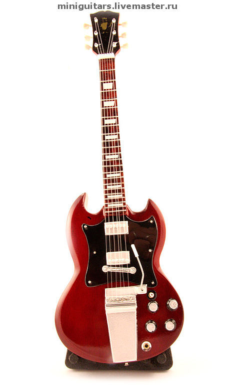 Мини гитара AC DC - Angus Young - Gibson SG в интернет-магазине на ...
