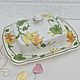 Винтаж: Маслёнка серии Geranium от Villeroy&Boch 80-х гг, Кухонная утварь винтажная, Химки,  Фото №1