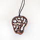 Pendant-amulet made of wood ' Tree of life '(walnut). Pendant. OakForest Wooden Jewelry. Online shopping on My Livemaster.  Фото №2