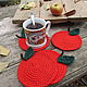 Coasters Apples red, Stand, Rostov-on-Don,  Фото №1