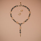 Бусы из жемчуга «Шарм» длинное крупное жемчужное ожерелье