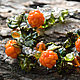 'Cloudberry': bracelet with lampwork berries. Bead bracelet. BeautyGlassByKate(Lampwork) (beauty-glass). Online shopping on My Livemaster.  Фото №2