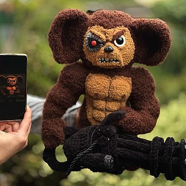 Куклы и игрушки ручной работы. Ярмарка Мастеров - ручная работа Чебуратор брутальная игрушка. Handmade.