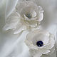Flowers Snow winter, Brooches, Rostov-on-Don,  Фото №1
