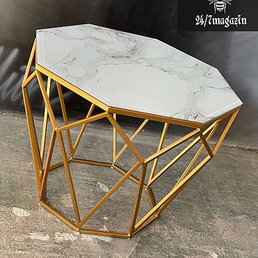 Для дома и интерьера ручной работы. Ярмарка Мастеров - ручная работа Журнальный столик CRYSTAL. Handmade.
