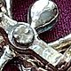 Винтаж: Брошь-косточка. Артикул:ShBhOctC5(54161226). Броши винтажные. Шанталь. Ярмарка Мастеров.  Фото №8