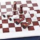 Order Chess made of stone 'Arter Carthage' marble and jasper 40. H-Present more, than a gift!. Livemaster. . Chess Фото №3