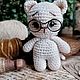 Котёнок Ученый. Амигуруми куклы и игрушки. DrujkaLena. Ярмарка Мастеров.  Фото №6