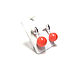 Earrings Coral, tinted agate. Earrings. little luxuries. Online shopping on My Livemaster.  Фото №2