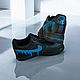 Кастомные кроссовки черные nike  AF1, унисекс, ручная роспись. Кроссовки. O-Go-Art.Кастомизация одежды и обуви. Ярмарка Мастеров.  Фото №4