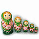 Matryoshka 5 local 'Letonika Matreshkina', Dolls1, Sarov,  Фото №1