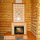 Tiled fireplace 'Splint', Fireplaces, Moscow,  Фото №1
