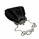 Заказать Сумка  из натуральной  кожи Черная ( круги ). Art Clutch.. Ярмарка Мастеров. . Классическая сумка Фото №3