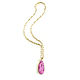 Agate pendant, pink pendant on a chain, Firework pendant'. Pendants. Irina Moro. My Livemaster. Фото №5