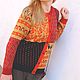 Кофточка вязаная жаккардовая В стиле Бохо. Кардиганы. Татьяна Knitting Patterns ( tussyL). Ярмарка Мастеров.  Фото №5