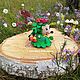 Handmade toys. Rowan! Collection ' Flower hedgehogs!', Stuffed Toys, Novosibirsk,  Фото №1