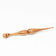 Деревянный Крючок для вязания 3 мм Вяз Крючки из дерева #K126. Крючки. ART OF SIBERIA. Ярмарка Мастеров.  Фото №4