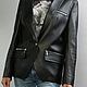 Single-breasted leather jacket, Suit Jackets, Pushkino,  Фото №1