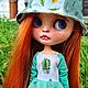 Выкройка: Панама двухсторонняя для куклы блайз. Выкройки. Kateika Dolls. Интернет-магазин Ярмарка Мастеров.  Фото №2
