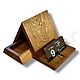 Подставка-закладка для книг из ясеня "Book Stand Plus ". Подставки. Мебель на заказ U.LOFT. Интернет-магазин Ярмарка Мастеров.  Фото №2