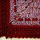 Multicolored Rug Handmade Burgundy Rug. Floor mats. knitted handmade rugs (kovrik-makrame). My Livemaster. Фото №6