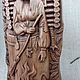 Order Baba Yaga. Statuette of wood. Folk doll. DubrovichArt. Livemaster. . Figurines Фото №3