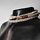 Collar de lino natural de punto con ámbar. Necklace. TETstudio. Ecostyle.. My Livemaster. Фото №4