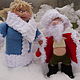 Frosya Snegurochka (the snow maiden knitted, knitted doll, New year). Stuffed Toys. Warm toys. My Livemaster. Фото №4