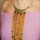 Necklace . amber garnet. Necklace. ELENA KARPOVA. My Livemaster. Фото №4