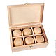 281810 (6)W box blank with balls, Gift wrap, Moscow,  Фото №1