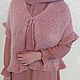 Накидка-кардиган. Кофты. Sweatershire. Ярмарка Мастеров.  Фото №5