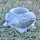 Planter-pot Frog of concrete in the style of Provence Shabby. Vases. Decor concrete Azov Garden. My Livemaster. Фото №5