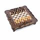 Chess carved in the chest 'Handicap' 40, Harutyunyan, Chess, St. Petersburg,  Фото №1